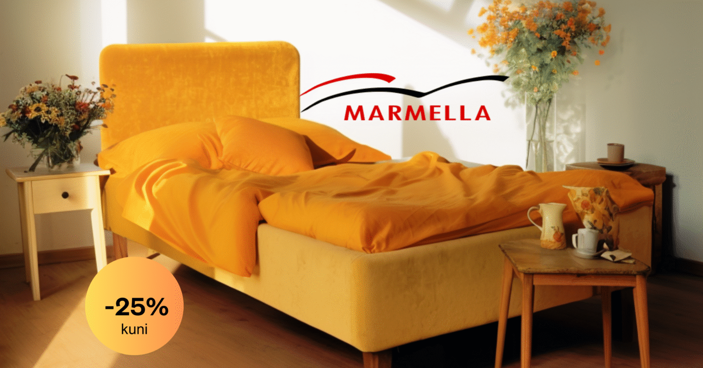 Marmella. Voodid. Madratsid. Kontinentaalvoodid. Suvekampaania
